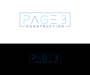 Logo Design by DesignMaker 2 for Page 3 Construction | Design: #30537329