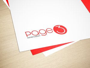 Logo Design by DbelWalid for Page 3 Construction | Design: #30507636