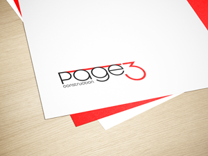 Design de Logo par DbelWalid pour Page 3 Construction | Design : #30507716