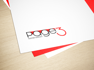 Design de Logo par DbelWalid pour Page 3 Construction | Design : #30508266