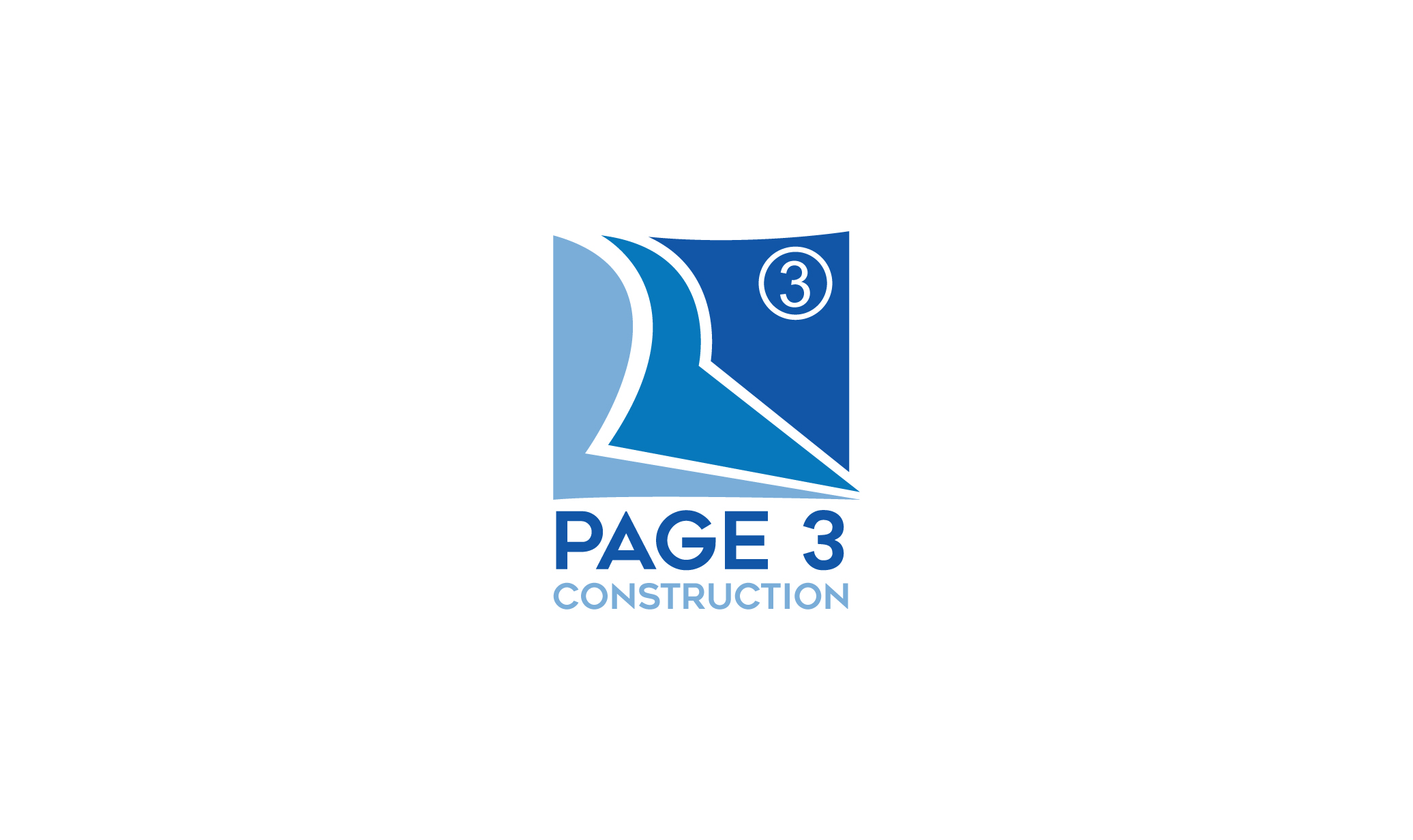 Logo-Design von creativepoint für Page 3 Construction | Design #30519089