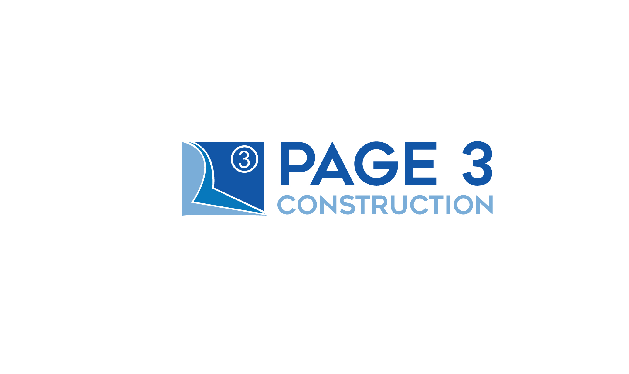 Logo Design by creativepoint for Page 3 Construction | Design #30519214