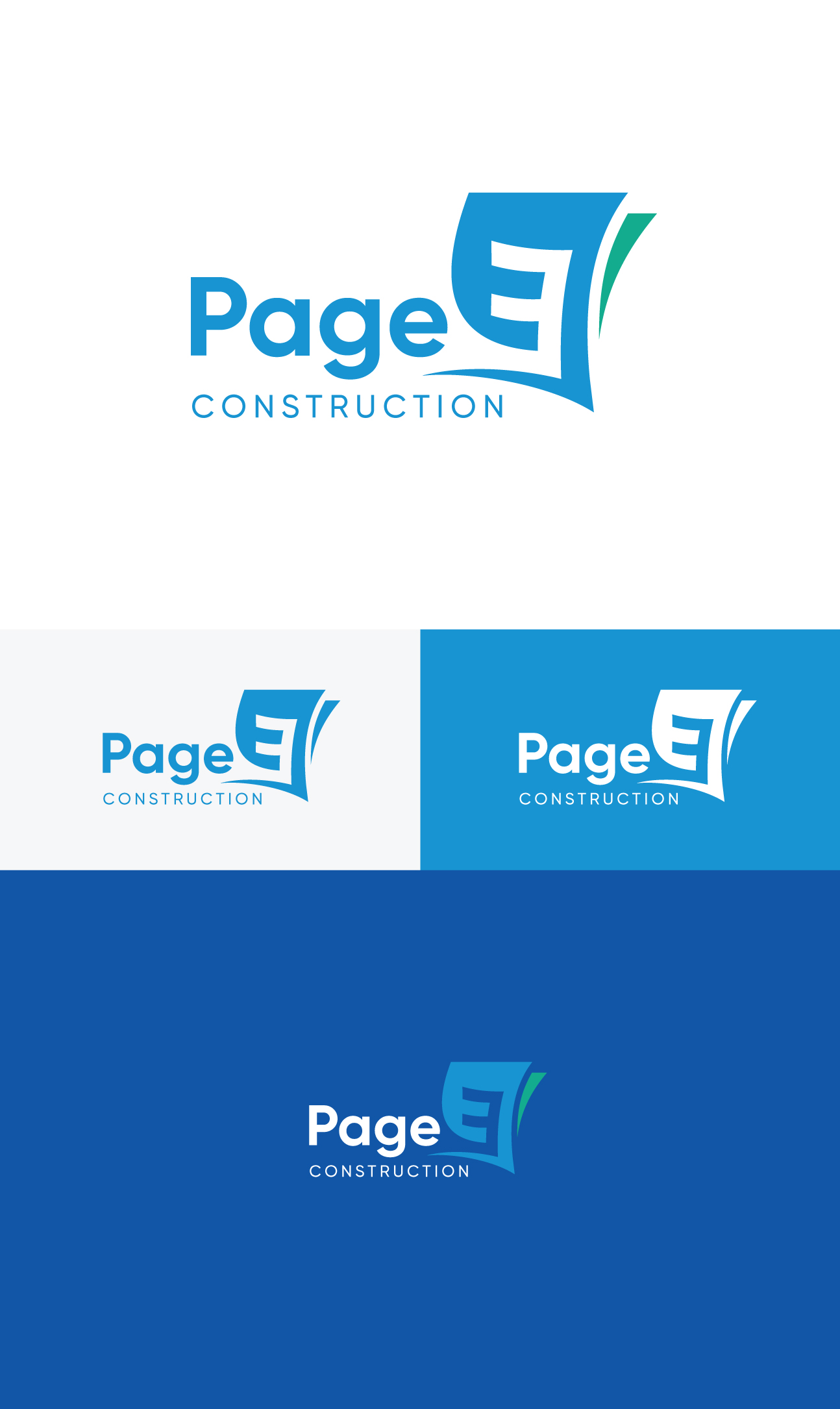 Logo-Design von Shigh5 für Page 3 Construction | Design #30536395