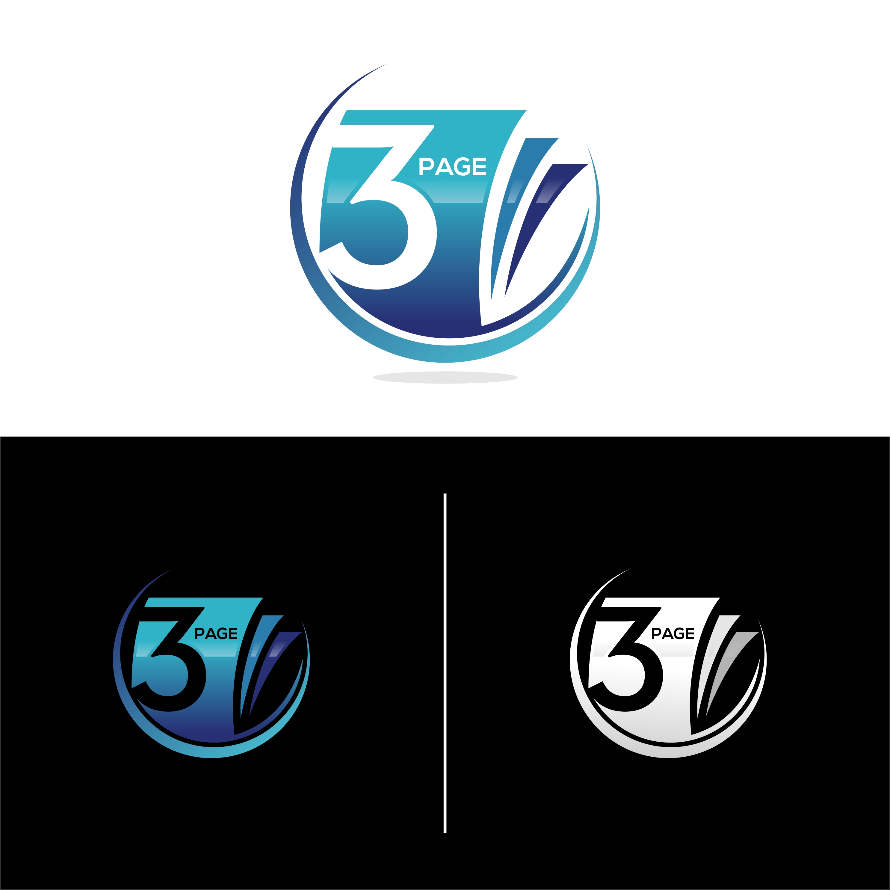 Logo-Design von Hanif Logo's für Page 3 Construction | Design #30501439