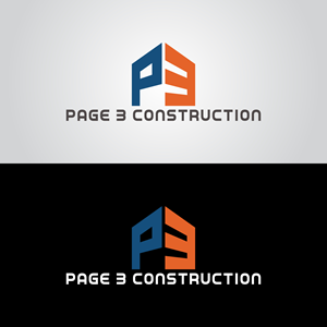 Logo Design by creative.bugs for Page 3 Construction | Design: #30499311