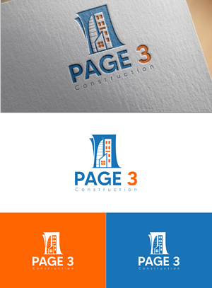 Design de Logo par fly  design pour Page 3 Construction | Design : #30501442