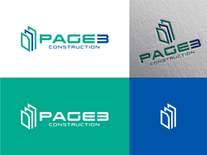 Logo-Design von Cre@8ive.Colors für Page 3 Construction | Design: #30517332