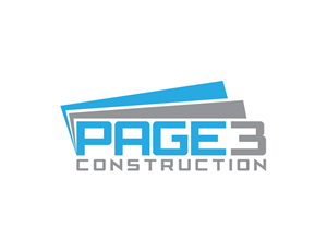Design de Logo par designA78 pour Page 3 Construction | Design : #30498611