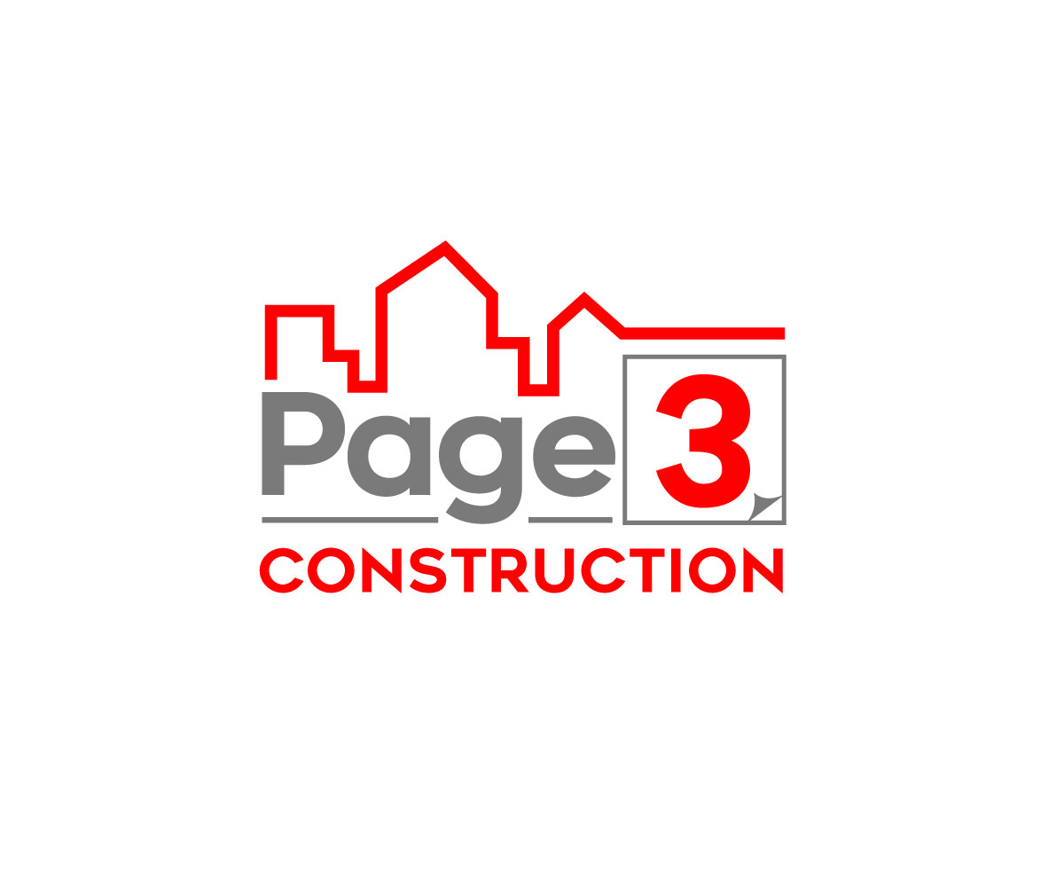 Logo Design by Ansh Design for Page 3 Construction | Design #30499430