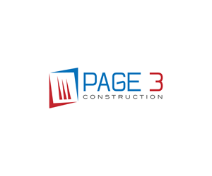Logo Design by Ansh Design for Page 3 Construction | Design: #30499432