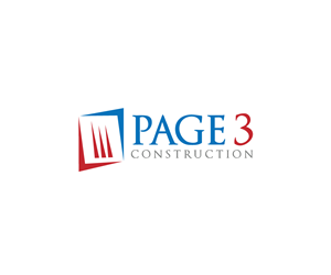 Logo Design by Ansh Design for Page 3 Construction | Design: #30513012