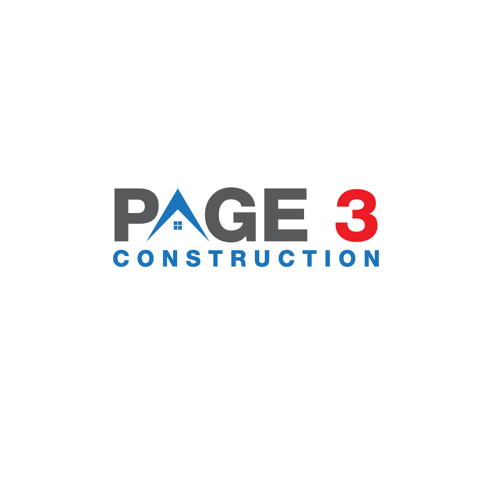 Logo Design by zulkarnaen.dicky for Page 3 Construction | Design #30508628