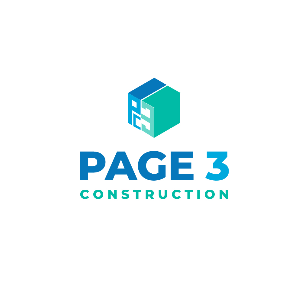 Logo Design by zulkarnaen.dicky for Page 3 Construction | Design #30515339