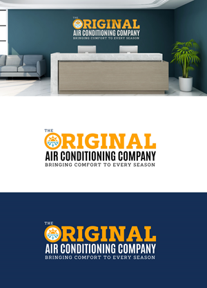 Logo Design by Sergio Coelho for Original Air Conditioning  | Design: #30508218