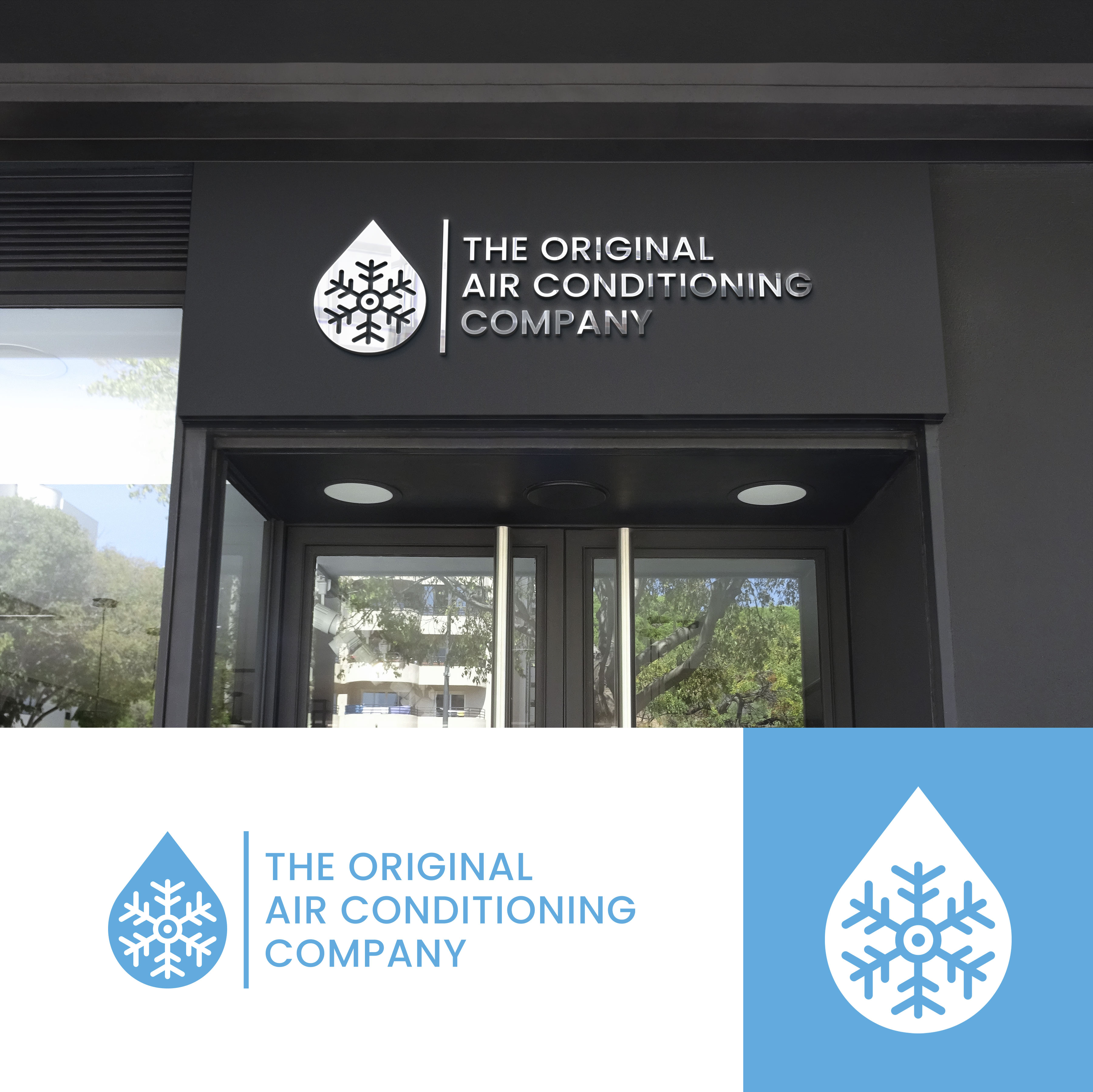Diseño de Logo por loveqis para Original Air Conditioning  | Diseño #30511608