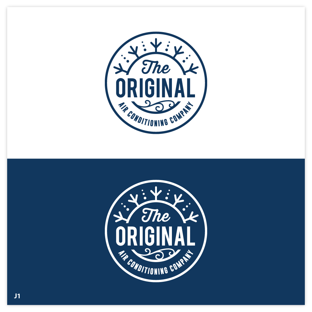 Logo Design by Sujit Banerjee for Original Air Conditioning  | Design #30506511