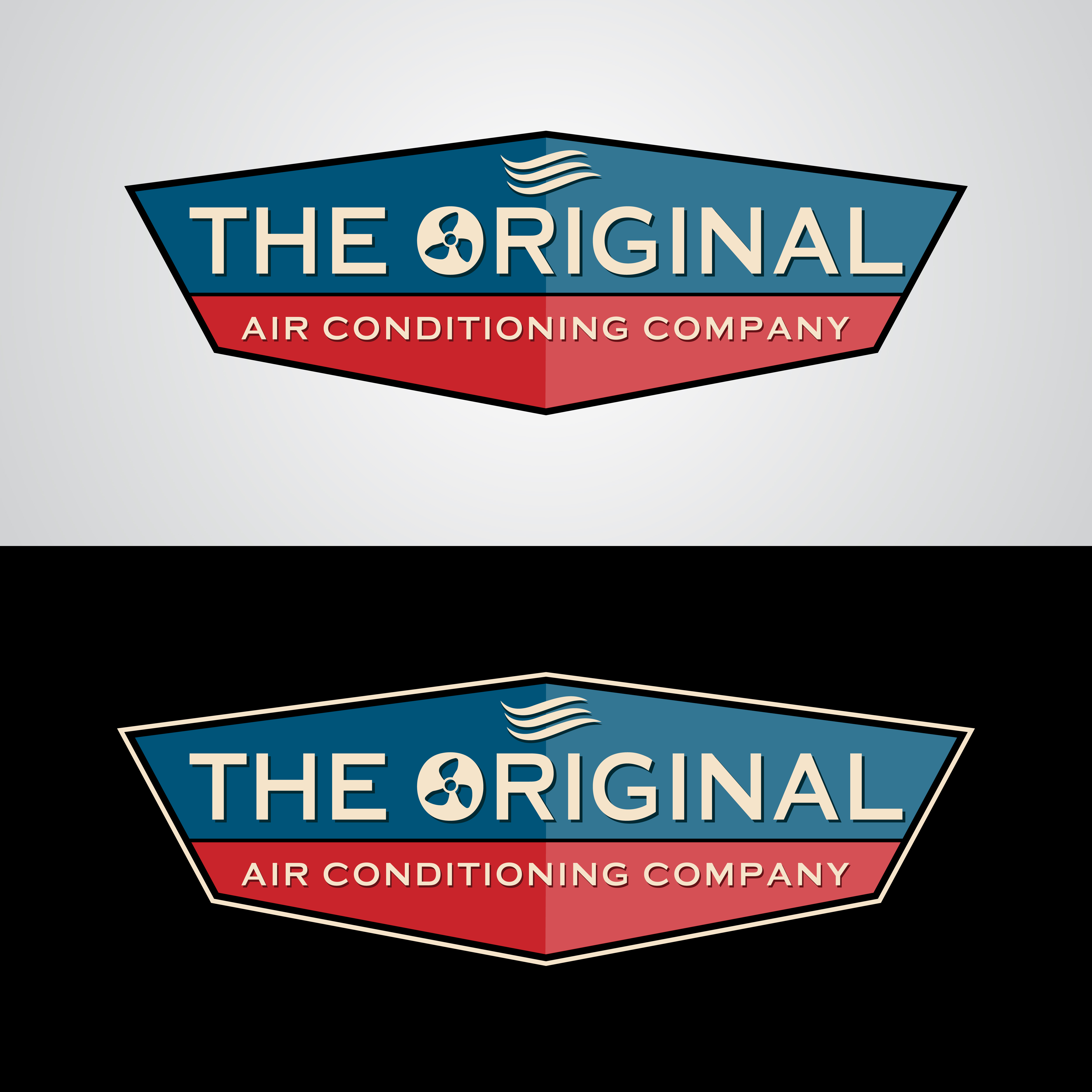 Logo Design by creative.bugs for Original Air Conditioning  | Design #30499359