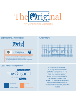 Logo Design by Tha Don7 for Original Air Conditioning  | Design: #30545166