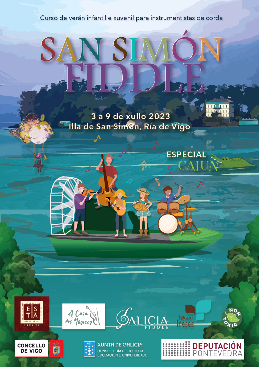 Illustration Design by Daneko for ASOCIACIÓN CULTURAL GALICIA FIDDLE | Design #30539112
