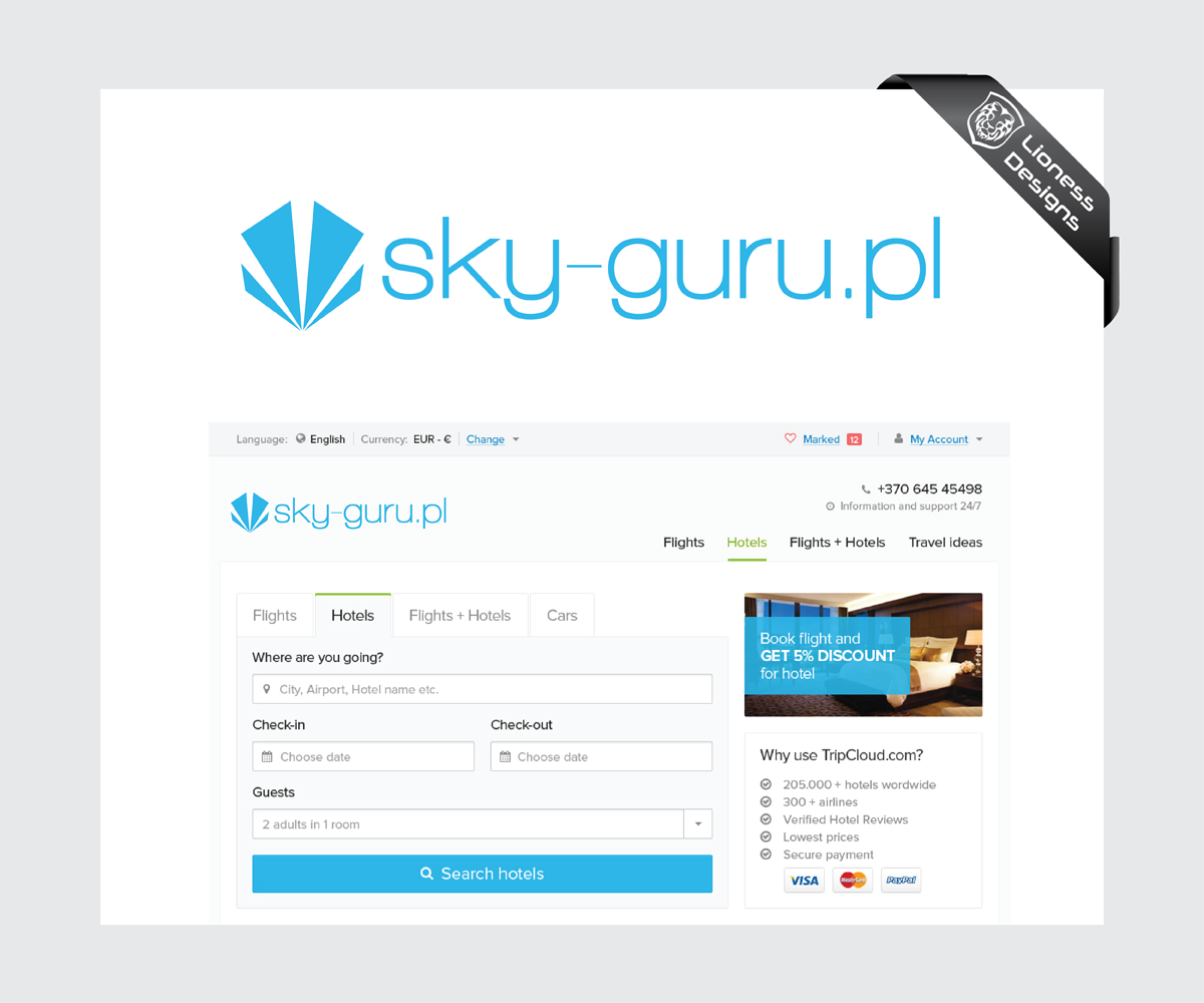 Design de Logo par Lioness Designs pour Baltic Tours Vilnius | Design #3097711