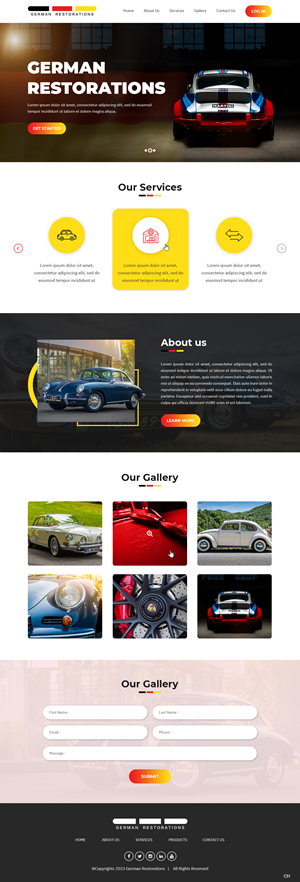 Web Design by pb for ONEELEVEN | Design: #30509559
