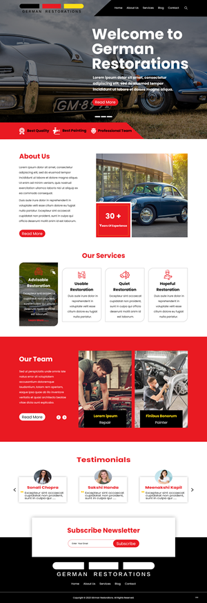 Web Design by pb for ONEELEVEN | Design: #30509565