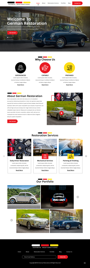 Web Design by pb for ONEELEVEN | Design: #30509567