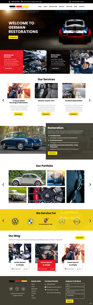 Web Design by pb for ONEELEVEN | Design: #30516241
