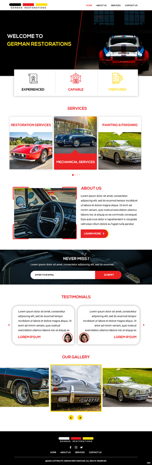Web Design by pb for ONEELEVEN | Design: #30516242