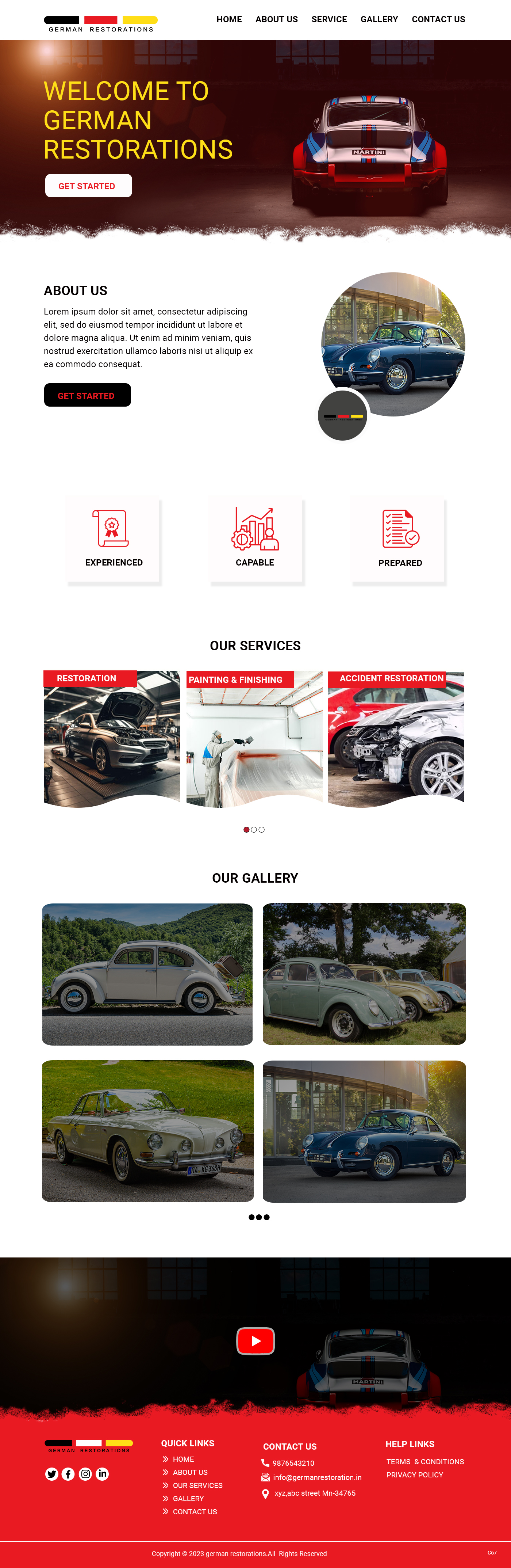Web Design by pb for ONEELEVEN | Design #30516246