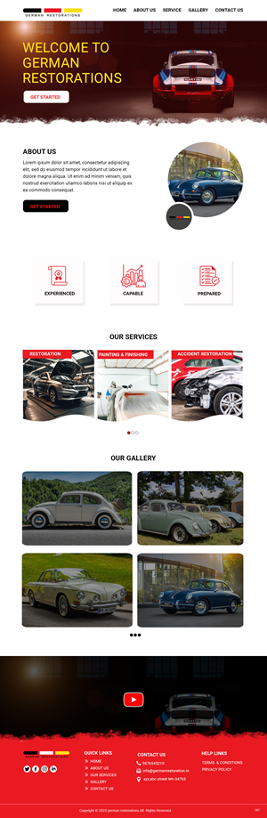 Web Design by pb for ONEELEVEN | Design: #30516246