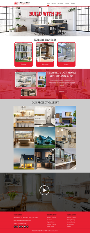 Web Design by MB Design MK for ONEELEVEN | Design: #30538931