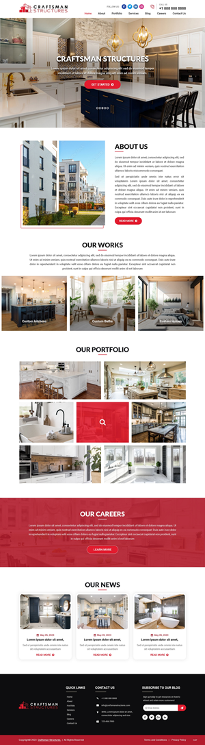 Web Design by pb for ONEELEVEN | Design: #30509532