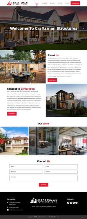 Web Design by pb for ONEELEVEN | Design: #30509535