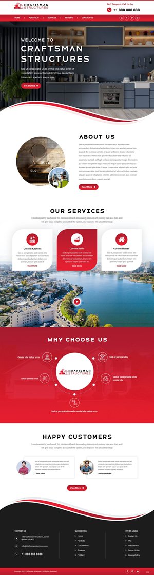 Web Design by pb for ONEELEVEN | Design: #30509541