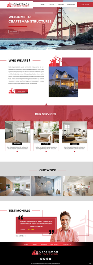 Web Design by pb for ONEELEVEN | Design: #30516215