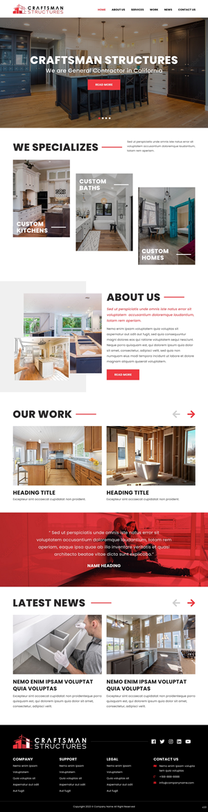 Web Design by pb for ONEELEVEN | Design: #30516216