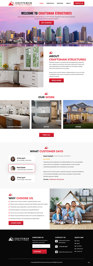 Web Design by pb for ONEELEVEN | Design: #30516218