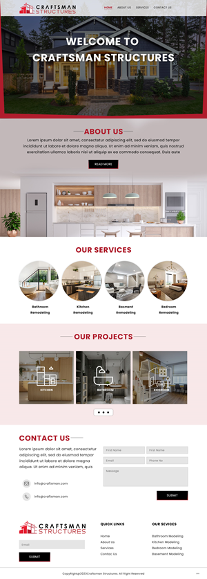 Web Design by pb for ONEELEVEN | Design: #30522266