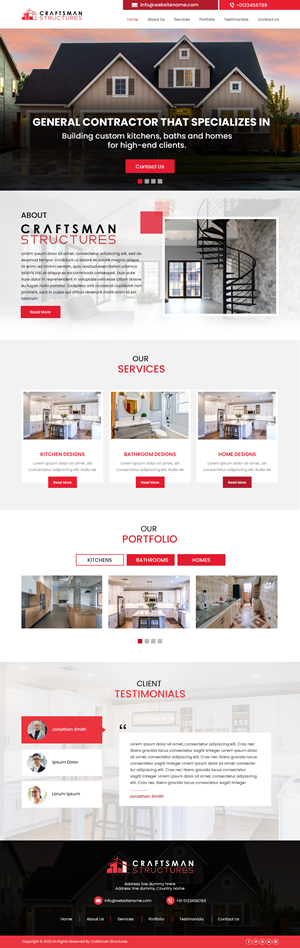 Web Design by Creations Box 2015 for ONEELEVEN | Design: #30525458