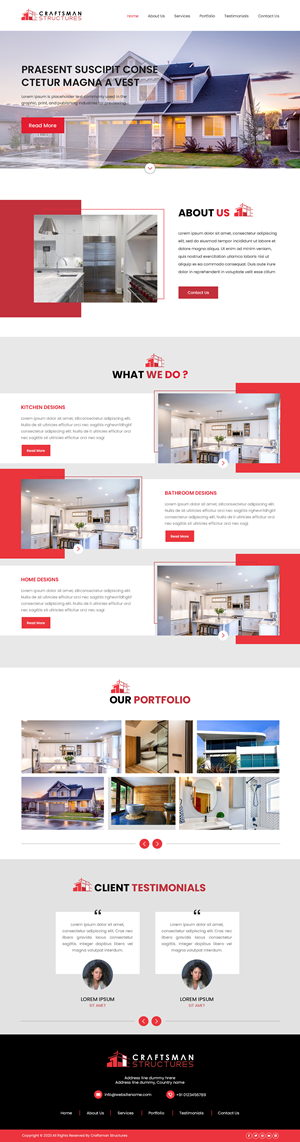 Web Design by Creations Box 2015 for ONEELEVEN | Design: #30525459