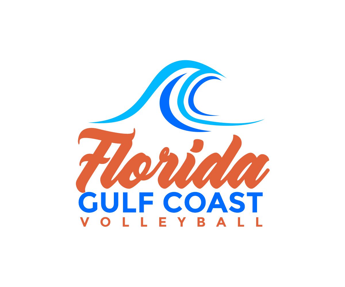 Diseño de Logo por Thati Designs para Florida Gulf Coast Volleyball | Diseño #30508715