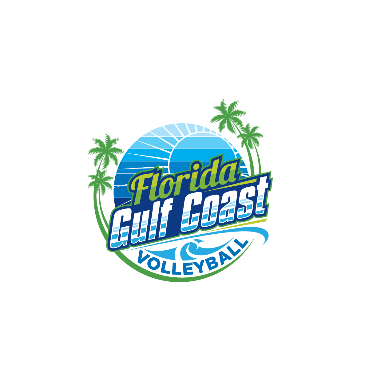 Diseño de Logo por prodesigns99 para Florida Gulf Coast Volleyball | Diseño #30504305