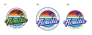 Diseño de Logo por step forward 2 para Florida Gulf Coast Volleyball | Diseño: #30514875