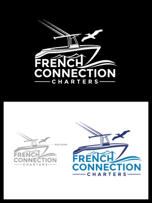 Logo Design by emaviolar7 for French Connection Charters LLC | Design: #30505693