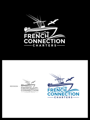 Logo Design by emaviolar7 for French Connection Charters LLC | Design: #30508779