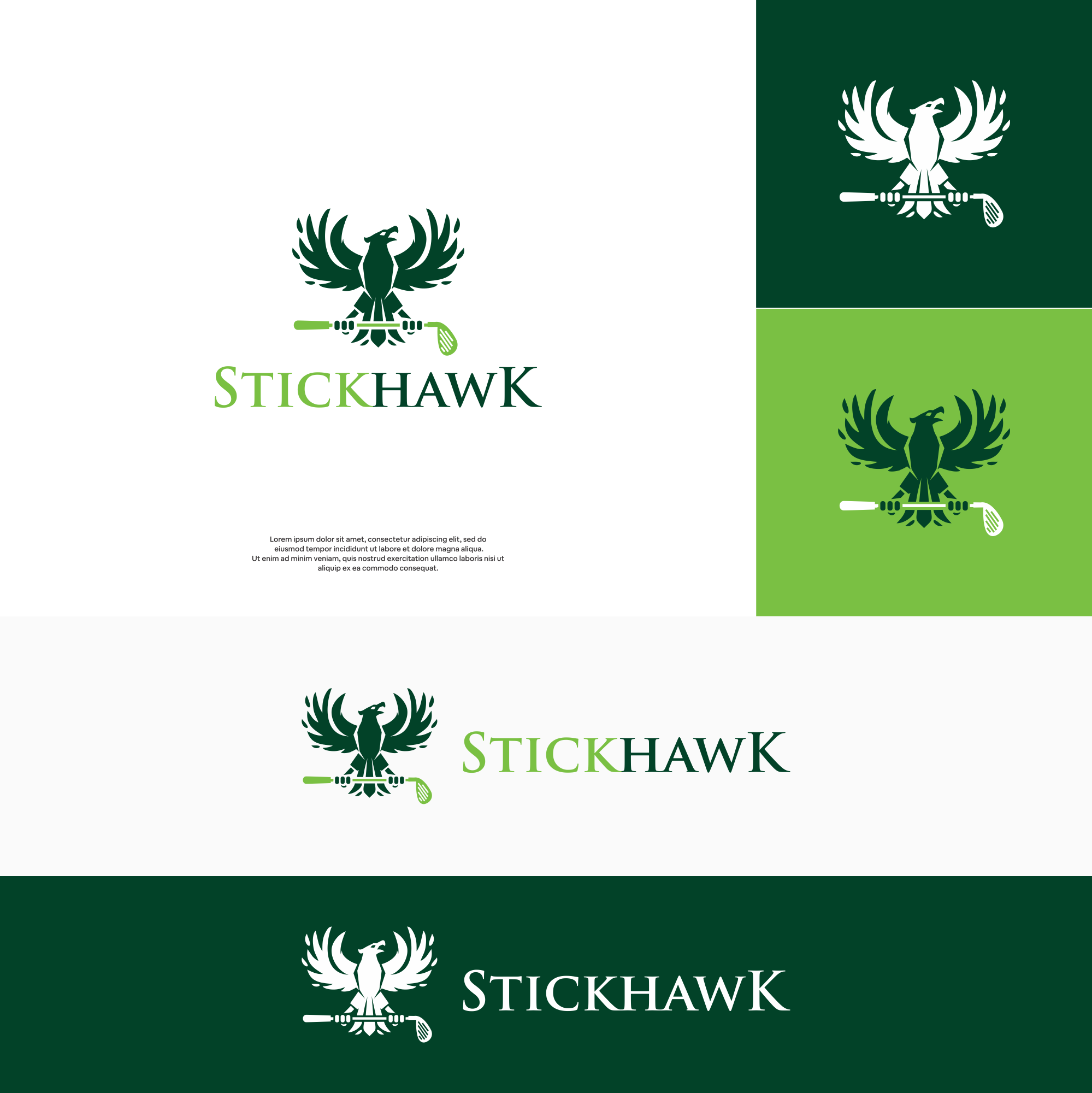 Logo Design by DesignFirst for StickHawk | Design #30505987