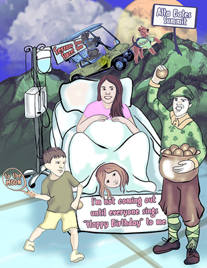 Illustration Design by ioio for St. Albert II, LLC | Design: #30539534
