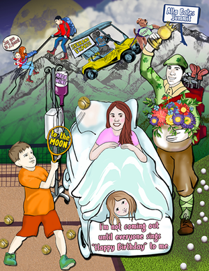 Illustration Design by ioio for St. Albert II, LLC | Design: #30637937