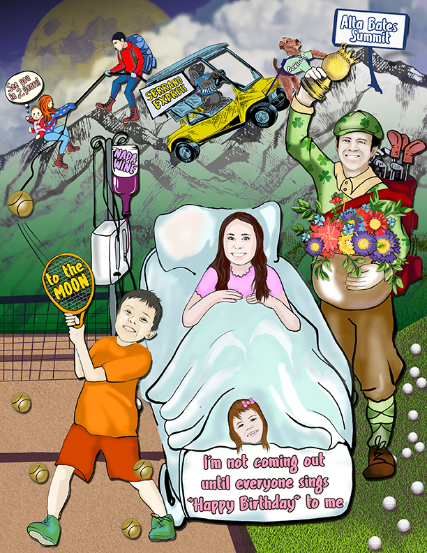 Illustration Design by ioio for St. Albert II, LLC | Design #30668136